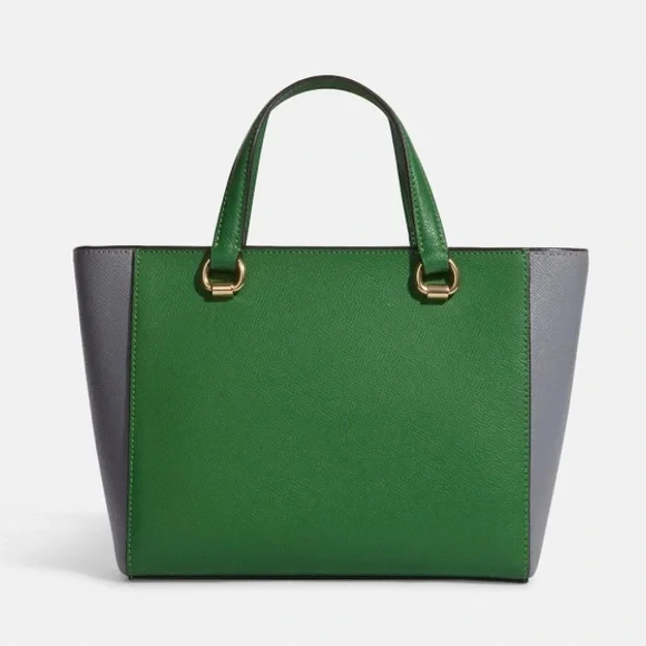 NWT💃Coach Alice Satchel In Colorblock - Picture 10 of 13